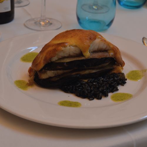 Sea and black rice at Casa Machín, Écija