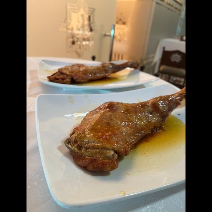 Shoulder of lamb at Casa Machín, Écija