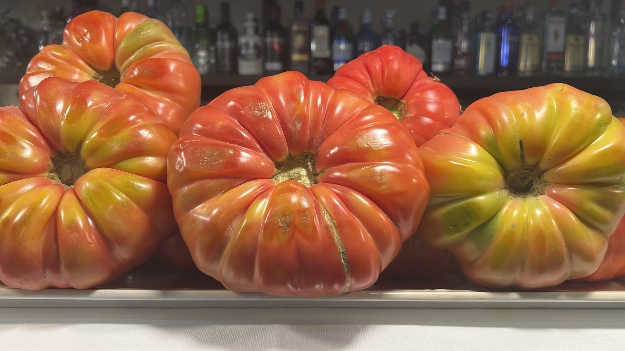 Seasonal tomato at Casa Machín, Écija